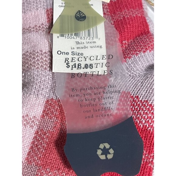 Quagga Green Label Faux Sherpa Lined Slipper Socks Womens One Size - Picture 4 of 5